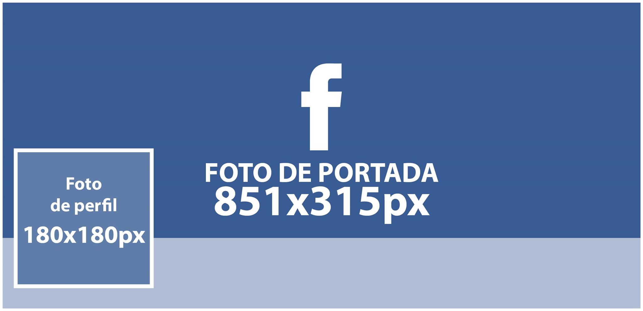 facebook medidas