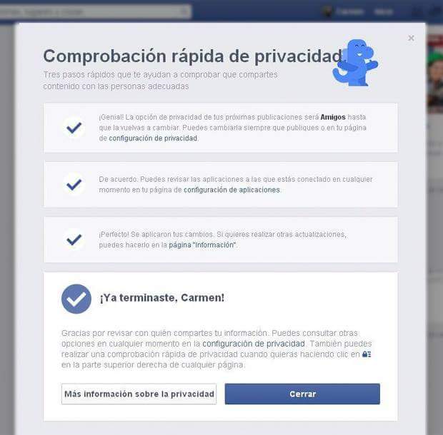 privacidad facebook