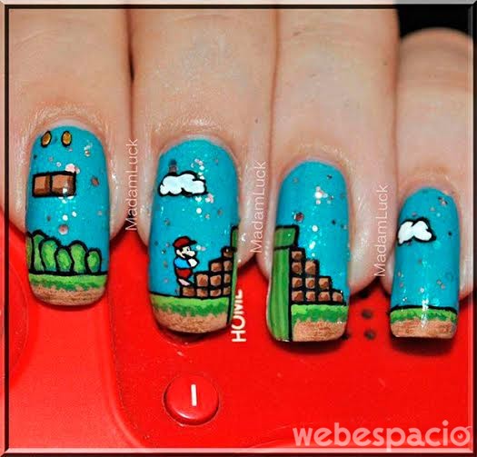 manicure-de-mario-bros