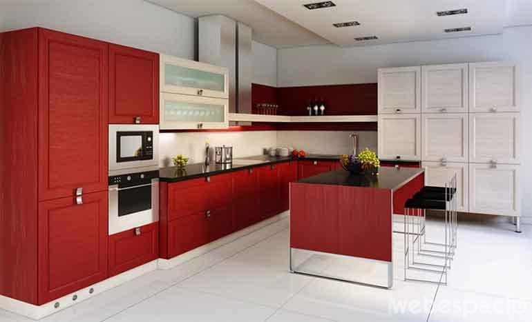 mueble de cocina-color-madera-rubi