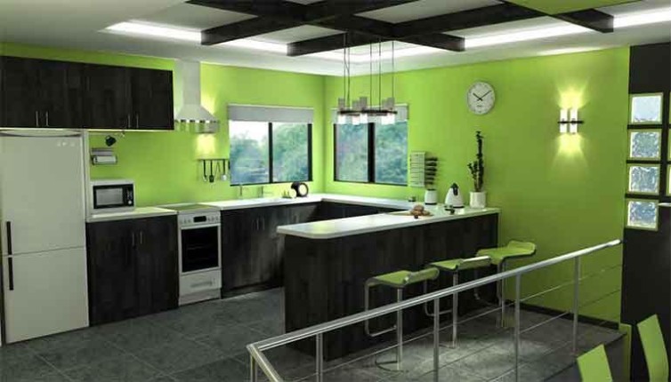 18 Cocinas de diferentes colores que desearás tener en tu casa ahora mismo