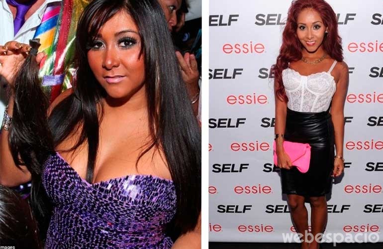 snooki perdio peso