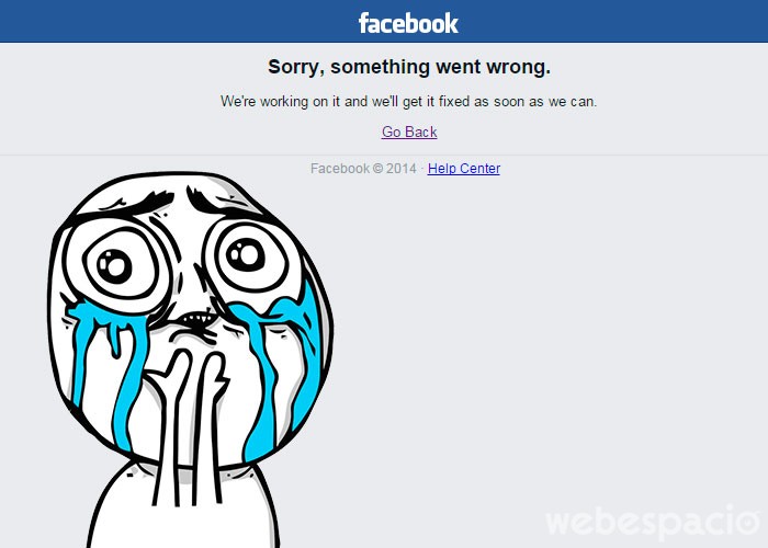 facebook se cayo