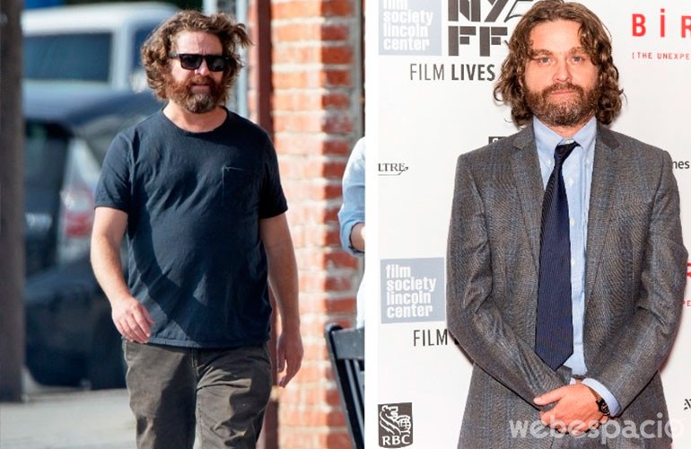 zach galifianakis perdio peso