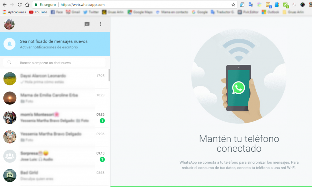 whatsapp desde tu computadora