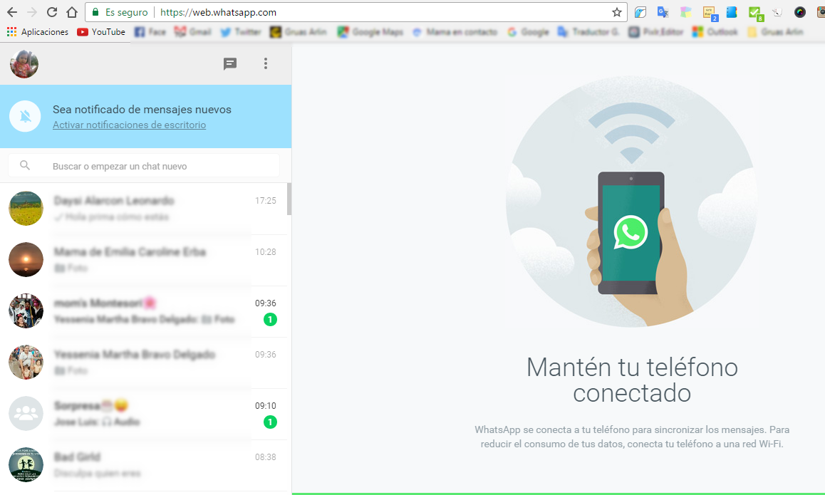 como abrir whatsapp en la computadora